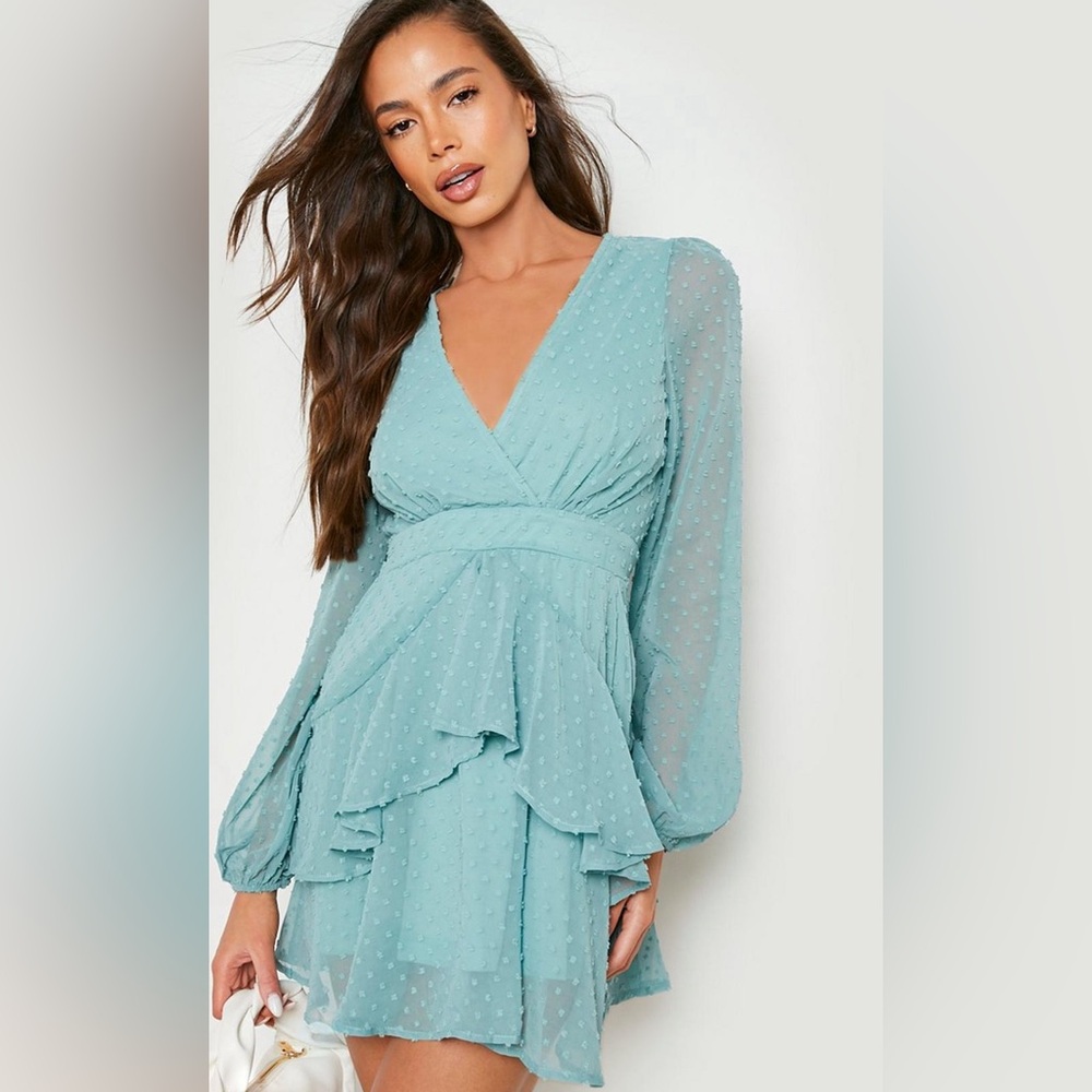 Chiffon Mini Dress